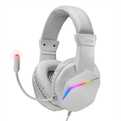 Gaming Earpiece with Microphone Mars Gaming MH122W White-0