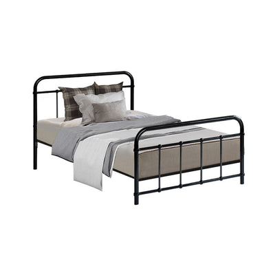 NNEDSZ LEO Metal Bed Frame - Single (Black)-0