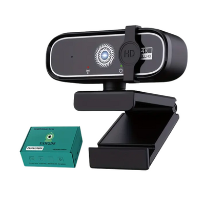 NNETM Webcam with Auto-Focus & Privacy (4K Ultra HD USB)-0